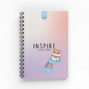 Cuaderno Argollado Muñecos para Mujer 5 materias