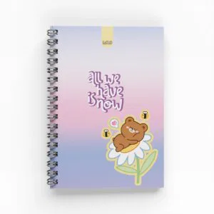 Cuaderno Argollado Muñecos para Mujer 5 materias