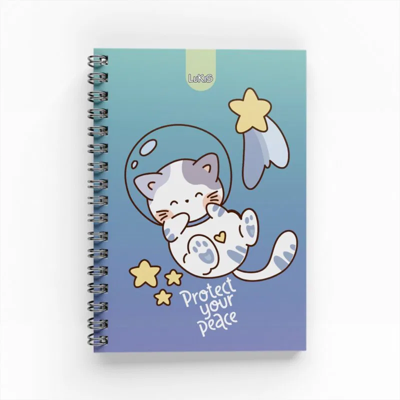 Cuaderno Argollado Muñecos para Mujer 5 materias