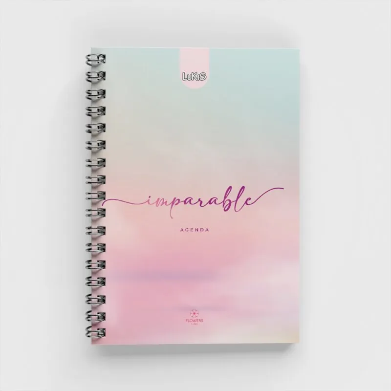 Agenda Flowers para Mujer