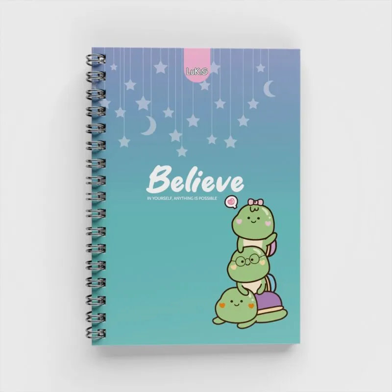 Cuaderno Argollado Muñecos para Mujer 7 materias