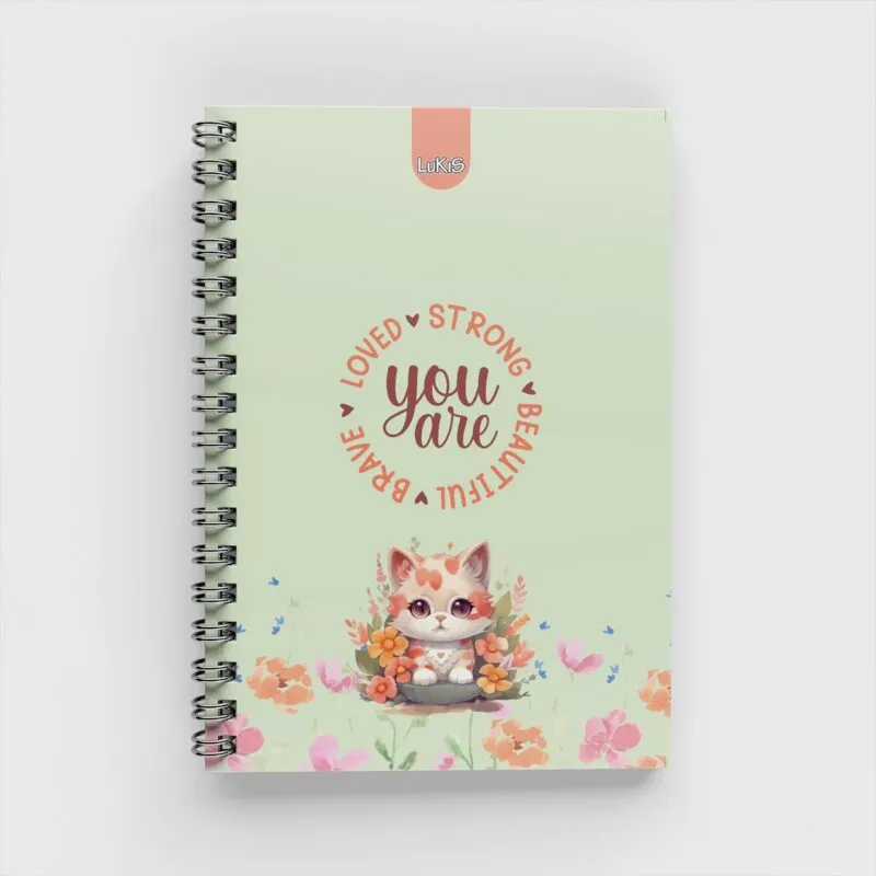 Cuaderno Argollado Muñecos para Mujer 7 materias