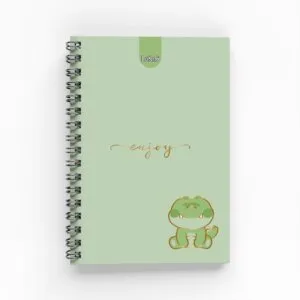Cuaderno Argollado Muñecos para Mujer 7 materias