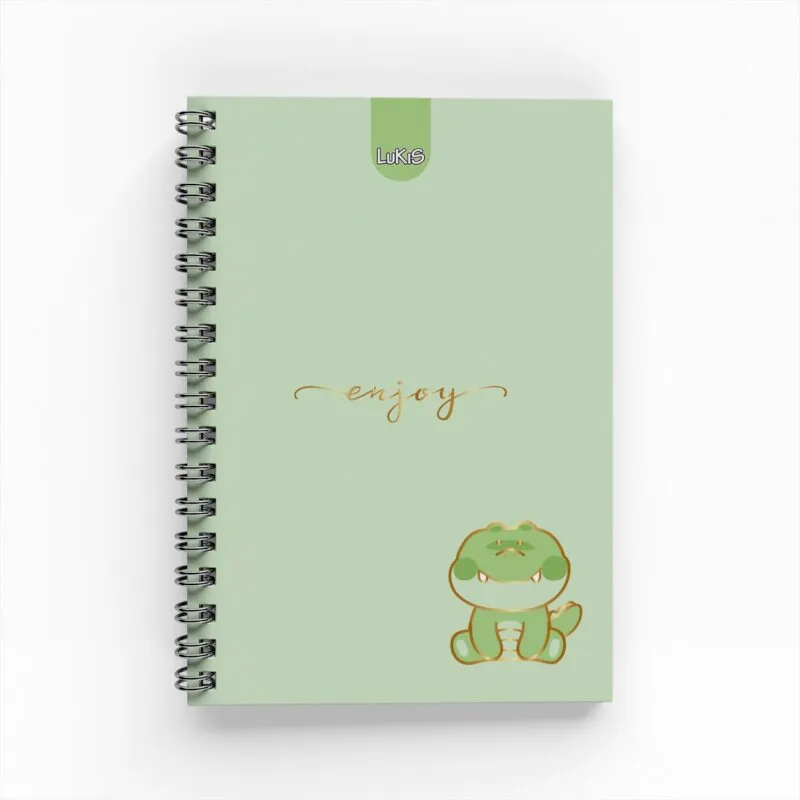 Cuaderno Argollado Muñecos para Mujer 7 materias