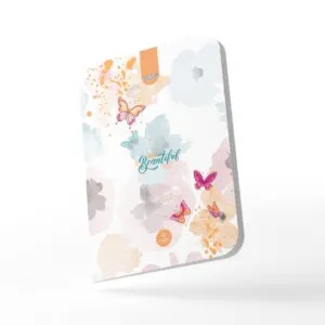 Libreta Junior Flowers para Mujer