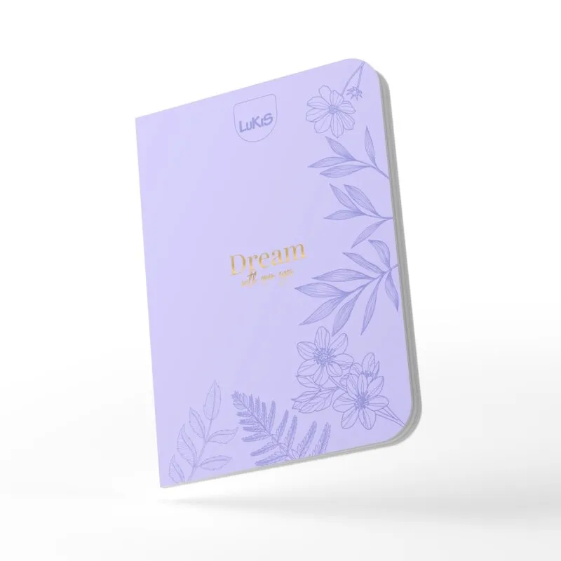 Libreta Junior Flowers para Mujer