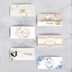 Lluvia de sobres para Matrimonio