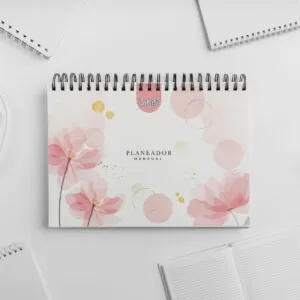 Planeador Mensual Flowers para Mujer