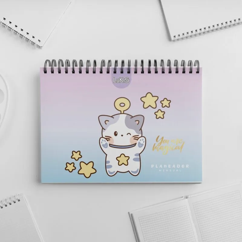 Planeador Mensual Muñecos para Mujer