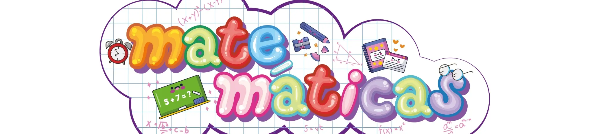 Stickers para marcar útiles escolares