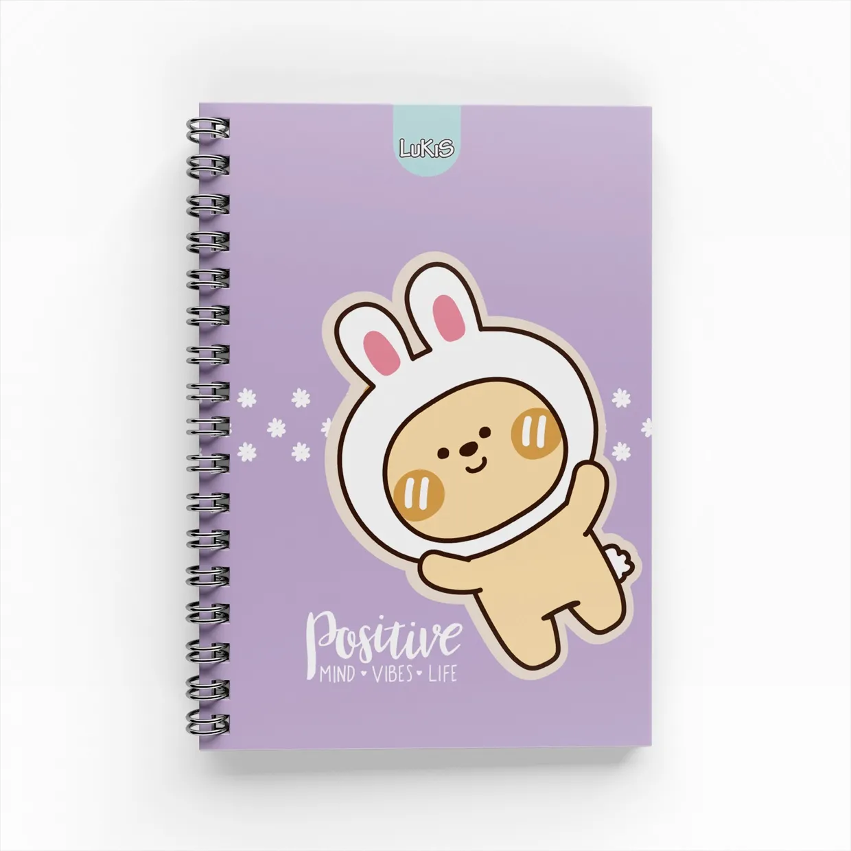Cuaderno Argollado 1 Materia 80 hojas para mujer Muñecos