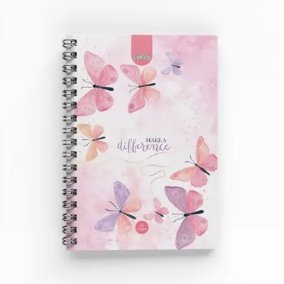 Cuaderno Argollado Flowers para Mujer 5 materias