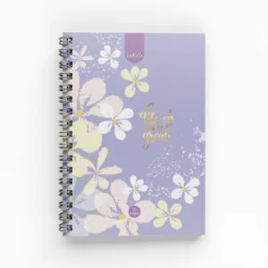 Cuaderno Argollado Flowers para Mujer 7 materias