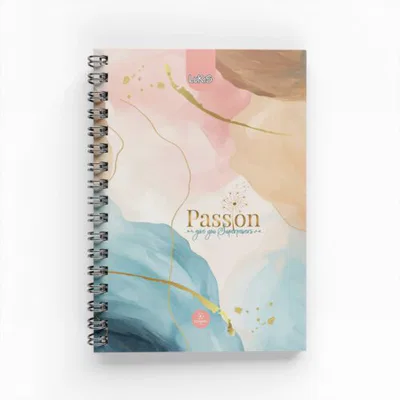 Cuaderno Argollado Flowers para Mujer 7 materias